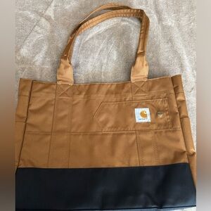 Carhartt Horizontal Zip Tote, Durable Water-Resistant Tote Bag